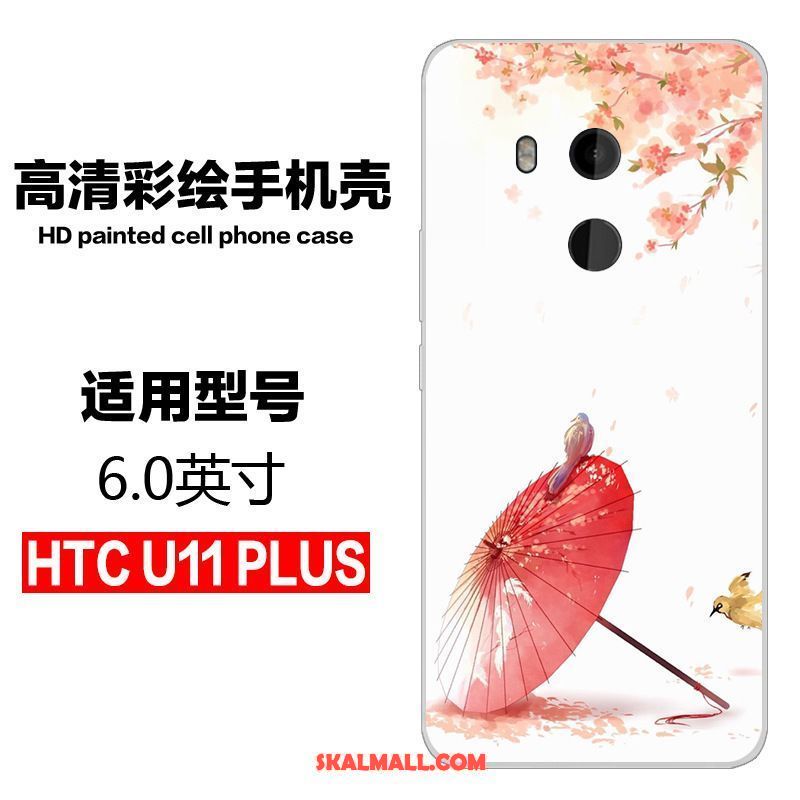 Htc U11+ Skal Skydd Mjuk Personlighet Mobil Telefon Blå Rea