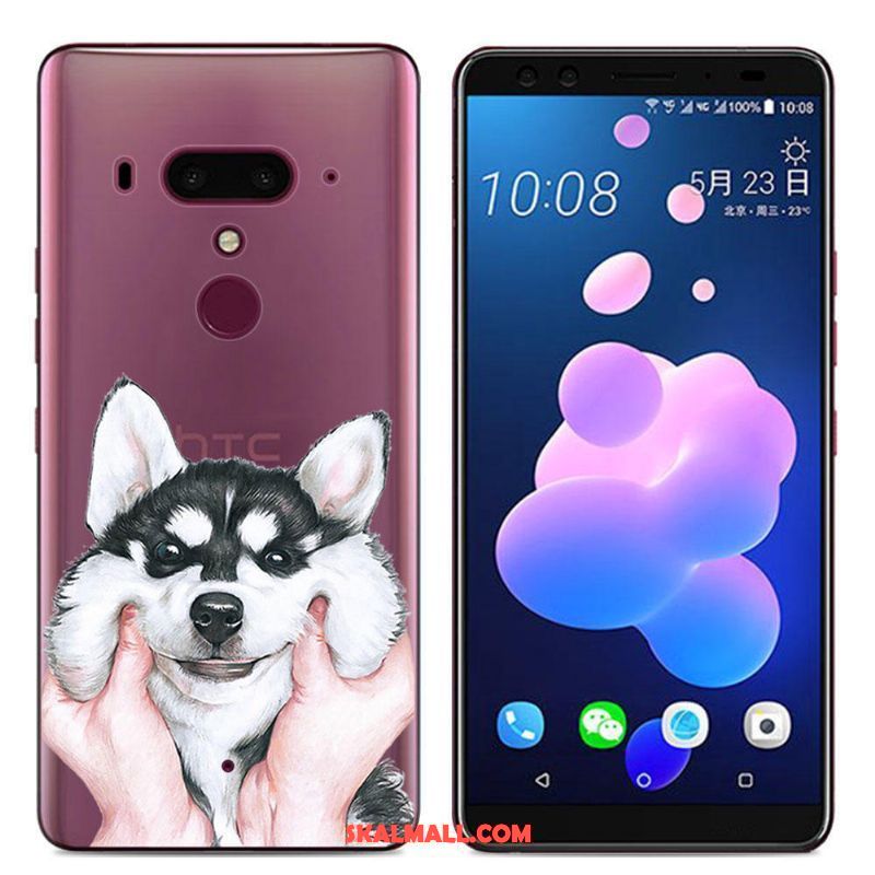 Htc U12+ Skal Mobil Telefon Mjuk Målade Kreativa Färg Till Salu