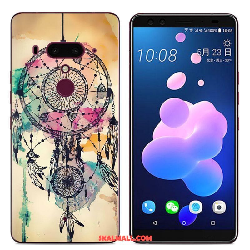 Htc U12+ Skal Mobil Telefon Mjuk Målade Kreativa Färg Till Salu