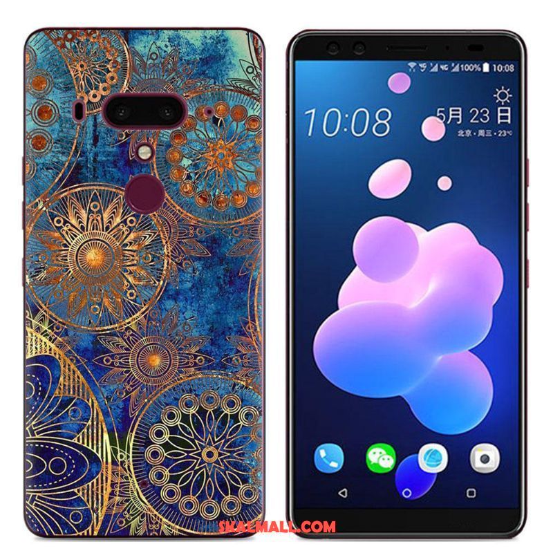 Htc U12+ Skal Mobil Telefon Mjuk Målade Kreativa Färg Till Salu