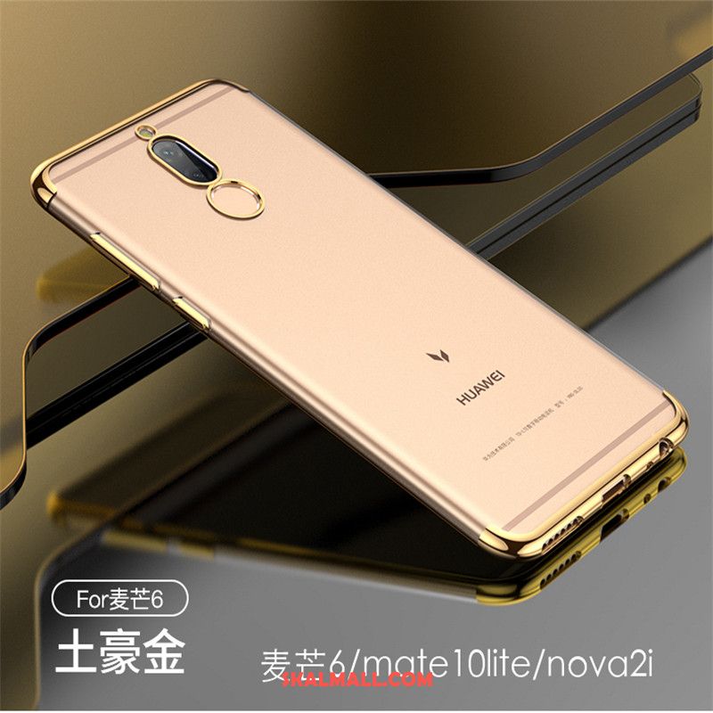 Huawei Mate 10 Lite Skal Mjuk Mobil Telefon Transparent Silikon Plating Rea