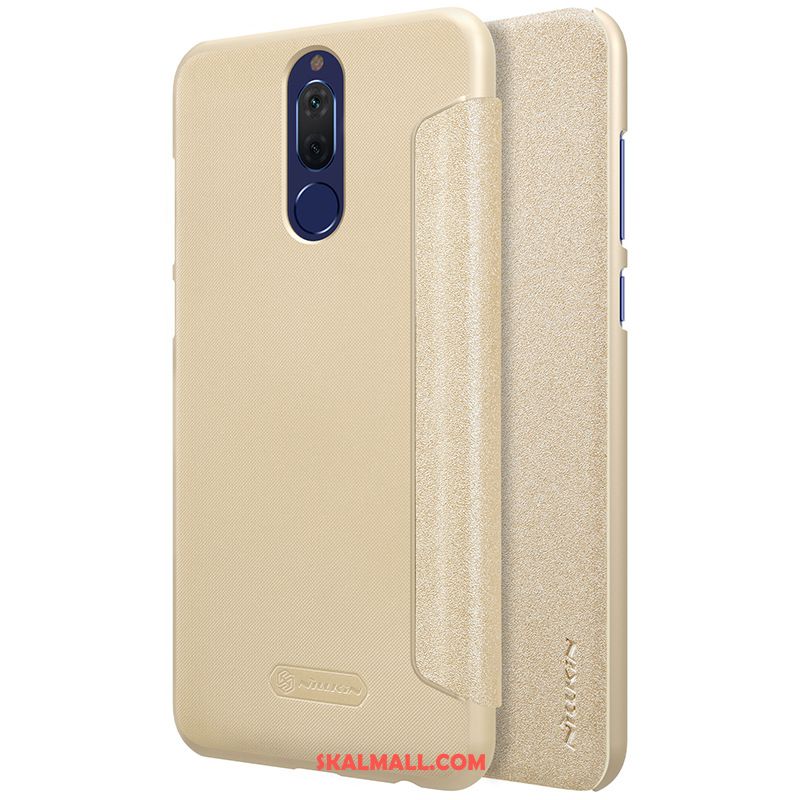 Huawei Mate 10 Lite Skal Nubuck Mörk Slim Guld Skydd Till Salu