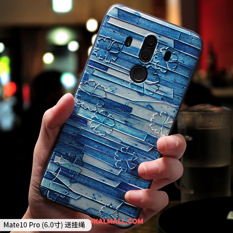 Huawei Mate 10 Pro Skal Färg Mobil Telefon Mjuk Lättnad Billigt