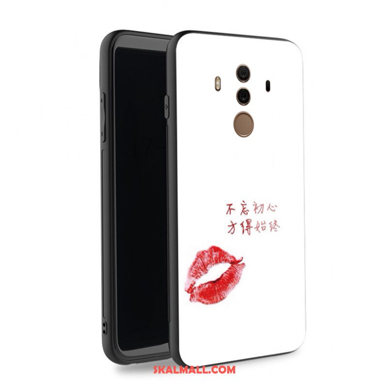 Huawei Mate 10 Pro Skal Glas Rosa Hård Mobil Telefon Skydd Rea