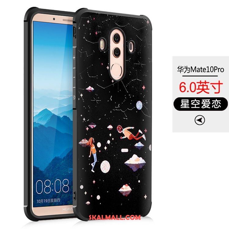 Huawei Mate 10 Pro Skal Mjuk Svart Mobil Telefon Lättnad Butik