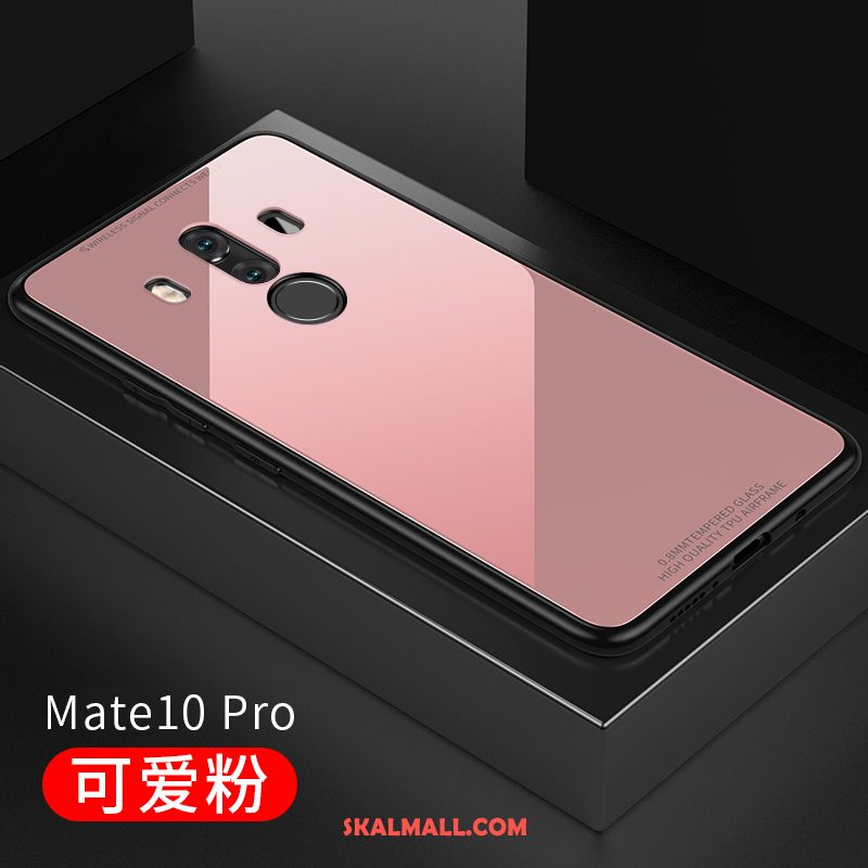 Huawei Mate 10 Pro Skal Mobil Telefon Röd Fallskydd Fodral Rea