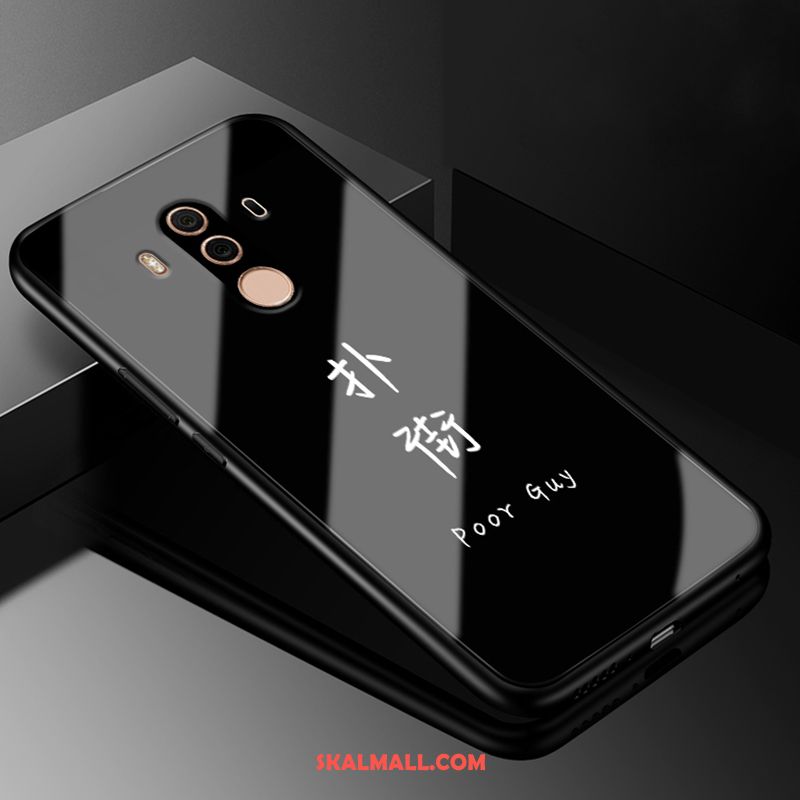 Huawei Mate 10 Pro Skal Silikon Glas Mjuk Grön Mobil Telefon På Rea