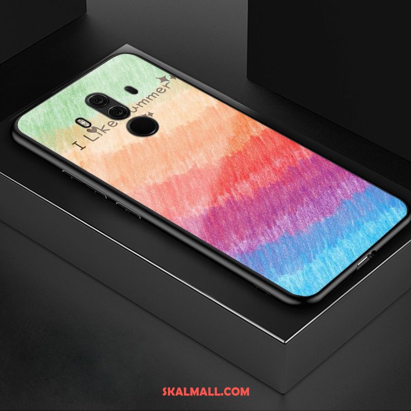 Huawei Mate 10 Pro Skal Skydd Fallskydd Mobil Telefon Glas Rosa Fodral Billigt