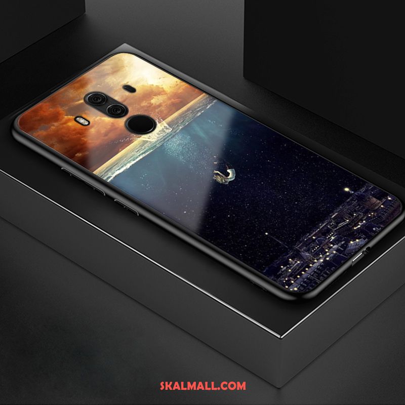 Huawei Mate 10 Pro Skal Skydd Fallskydd Mobil Telefon Glas Rosa Fodral Billigt