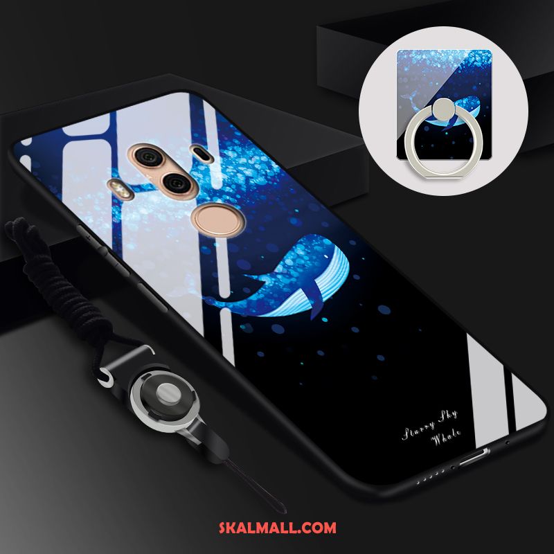 Huawei Mate 10 Pro Skal Skydd Glas Hängsmycken Blå Mobil Telefon Billigt