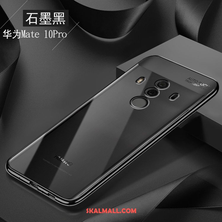 Huawei Mate 10 Pro Skal Trend Guld Fallskydd Mjuk Plating Online