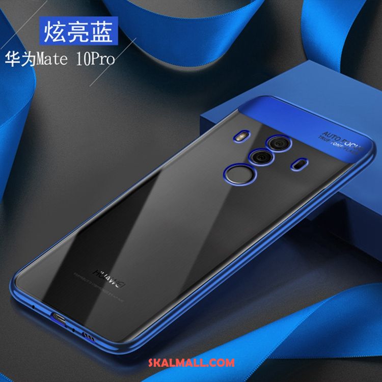 Huawei Mate 10 Pro Skal Trend Guld Fallskydd Mjuk Plating Online