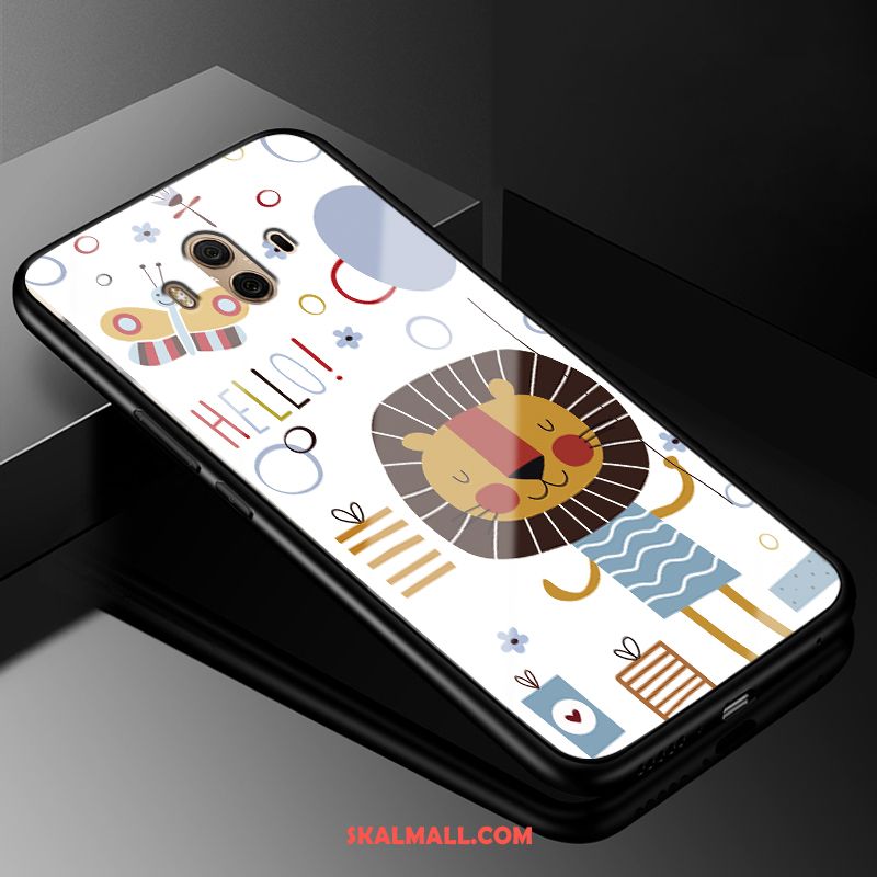 Huawei Mate 10 Skal Blå Tecknat Vacker Fallskydd Mjuk På Rea