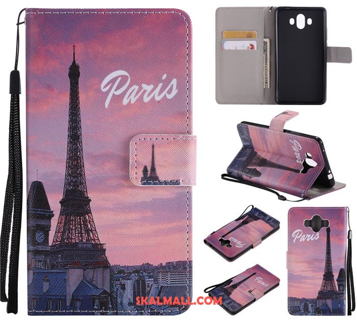 Huawei Mate 10 Skal Clamshell Tecknat Fallskydd Rosa Mjuk Billig