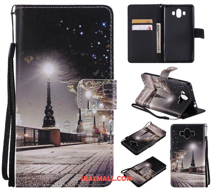 Huawei Mate 10 Skal Clamshell Tecknat Fallskydd Rosa Mjuk Billig