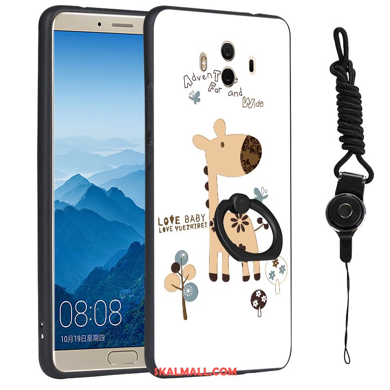 Huawei Mate 10 Skal Hängande Nacke Tecknat Rosa Mobil Telefon Silikon Till Salu
