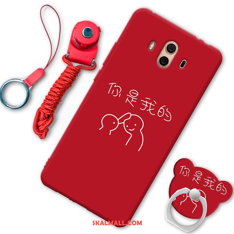 Huawei Mate 10 Skal Mjuk Tecknat Röd Mobil Telefon Fallskydd Köpa
