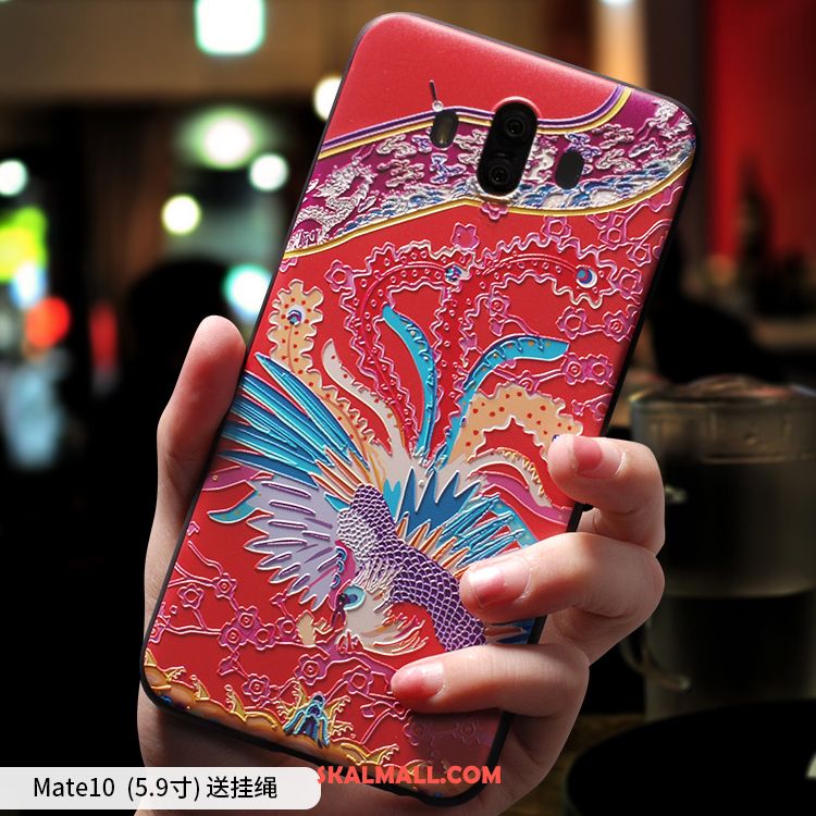 Huawei Mate 10 Skal Mobil Telefon Kreativa Par Trend Röd Köpa