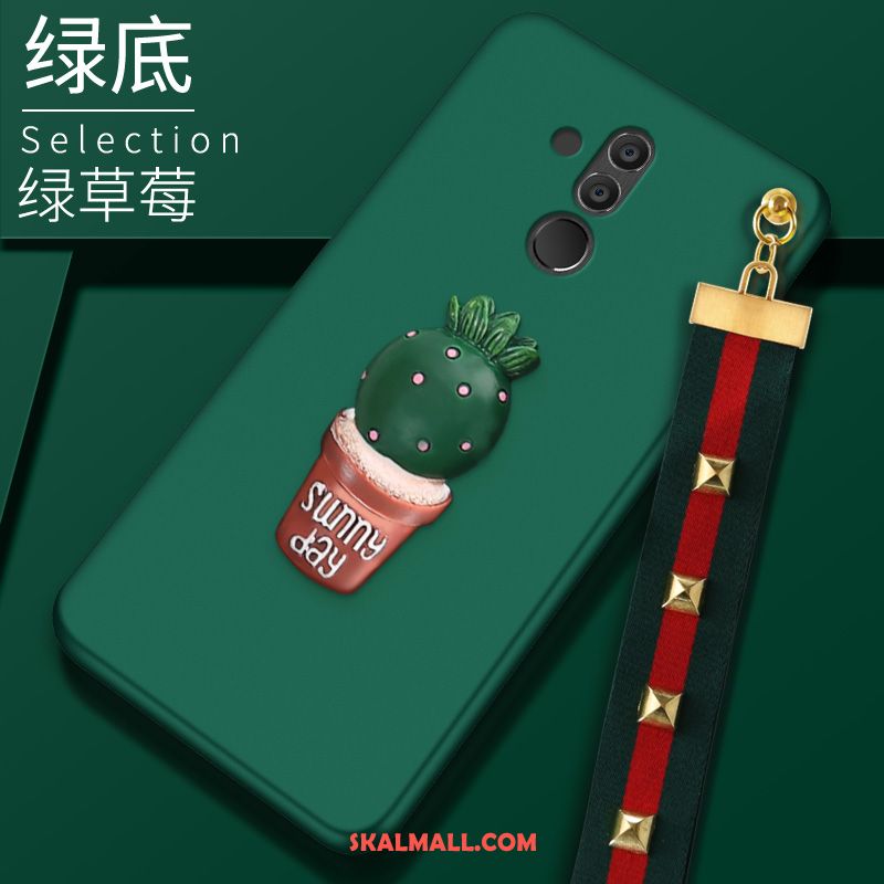 Huawei Mate 20 Lite Skal Grön Mjuk Mobil Telefon Rea