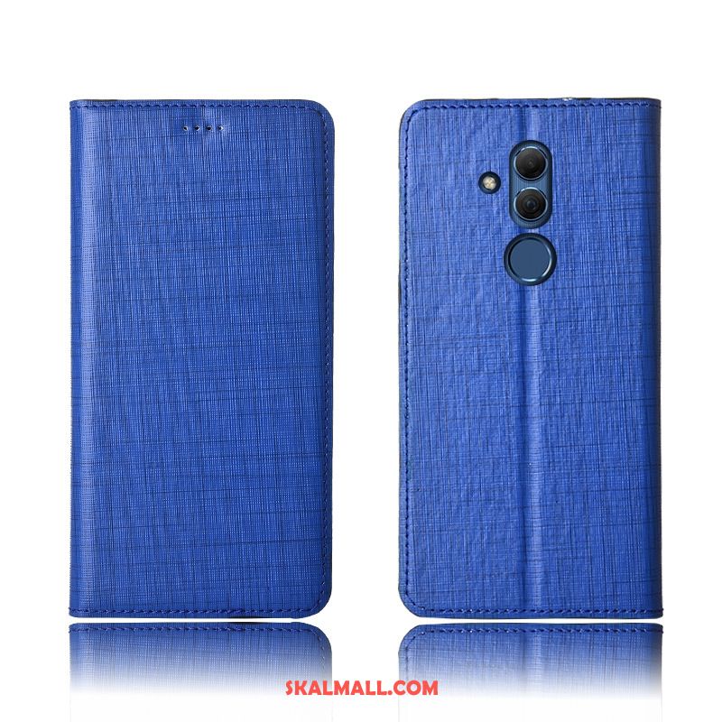 Huawei Mate 20 Lite Skal Läderfodral Mjuk Clamshell Skydd Ny Rea