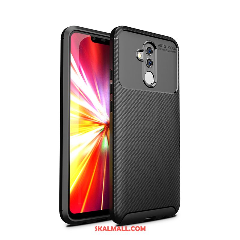 Huawei Mate 20 Lite Skal Skydd Mobil Telefon Glidskydds Fallskydd Kostfiber Billig