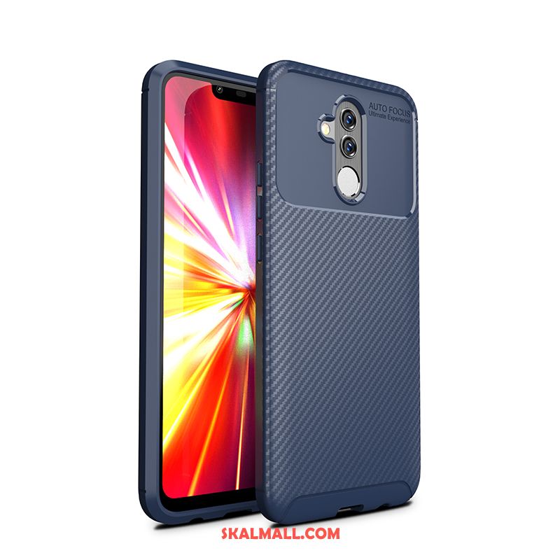 Huawei Mate 20 Lite Skal Skydd Mobil Telefon Glidskydds Fallskydd Kostfiber Billig