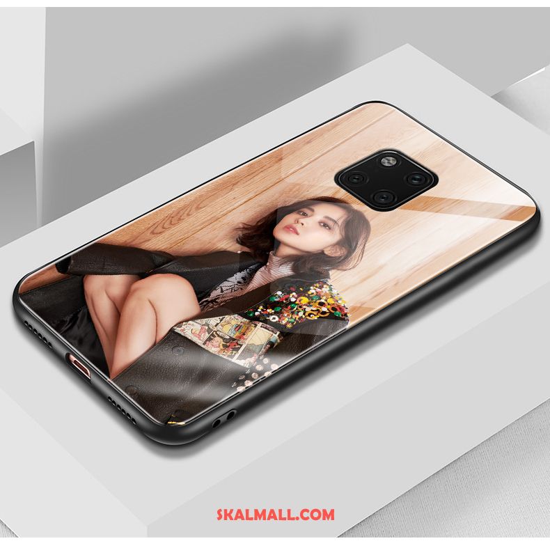 Huawei Mate 20 Pro Skal Mobil Telefon Anpassa Spegel Röd Mönster Till Salu