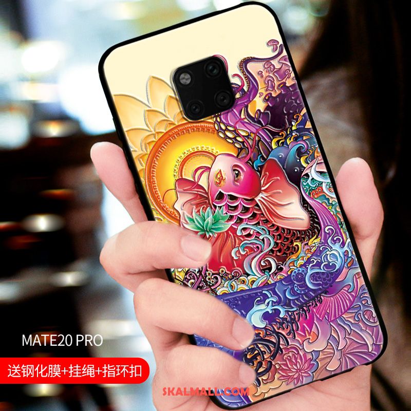 Huawei Mate 20 Pro Skal Ny Kreativa Mjuk Nubuck Trend Varumärke Fodral Online