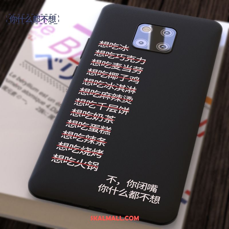 Huawei Mate 20 Pro Skal Silikon Röd Kreativa Fallskydd Mobil Telefon Rea