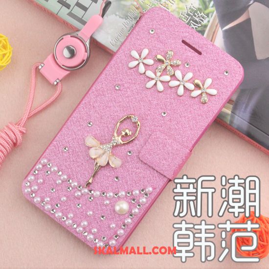 Huawei Mate 20 Pro Skal Täcka Fallskydd Mobil Telefon Rosa Läderfodral Billiga