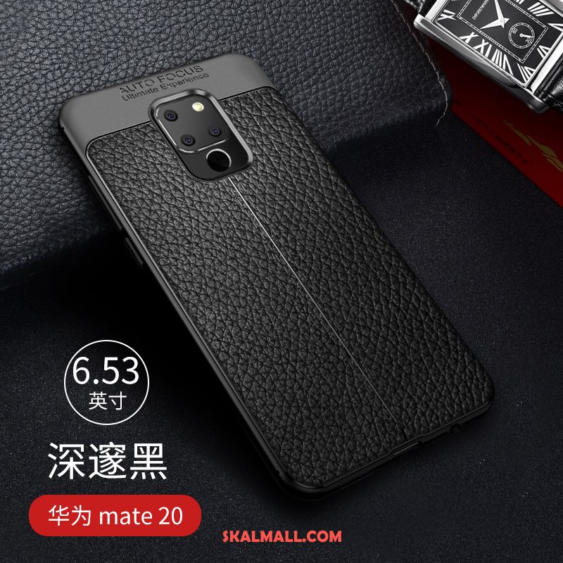 Huawei Mate 20 Skal Fallskydd Mobil Telefon Svart Ungdom Trend Varumärke Köpa