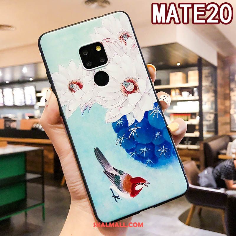 Huawei Mate 20 Skal Kinesisk Stil Ny Kreativa Lättnad Hängande Nacke Fodral På Rea