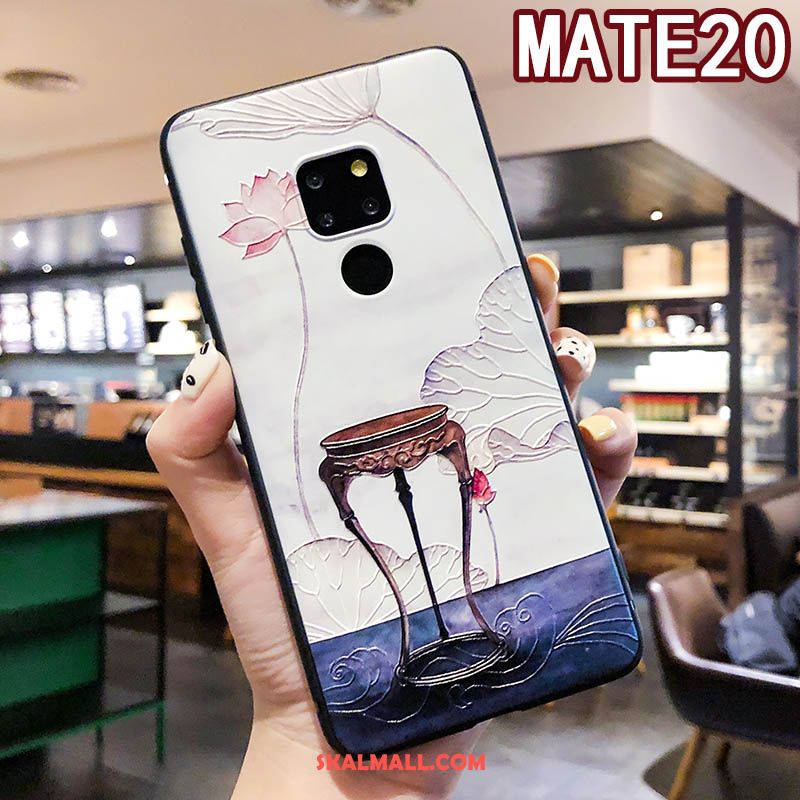 Huawei Mate 20 Skal Kinesisk Stil Ny Kreativa Lättnad Hängande Nacke Fodral På Rea