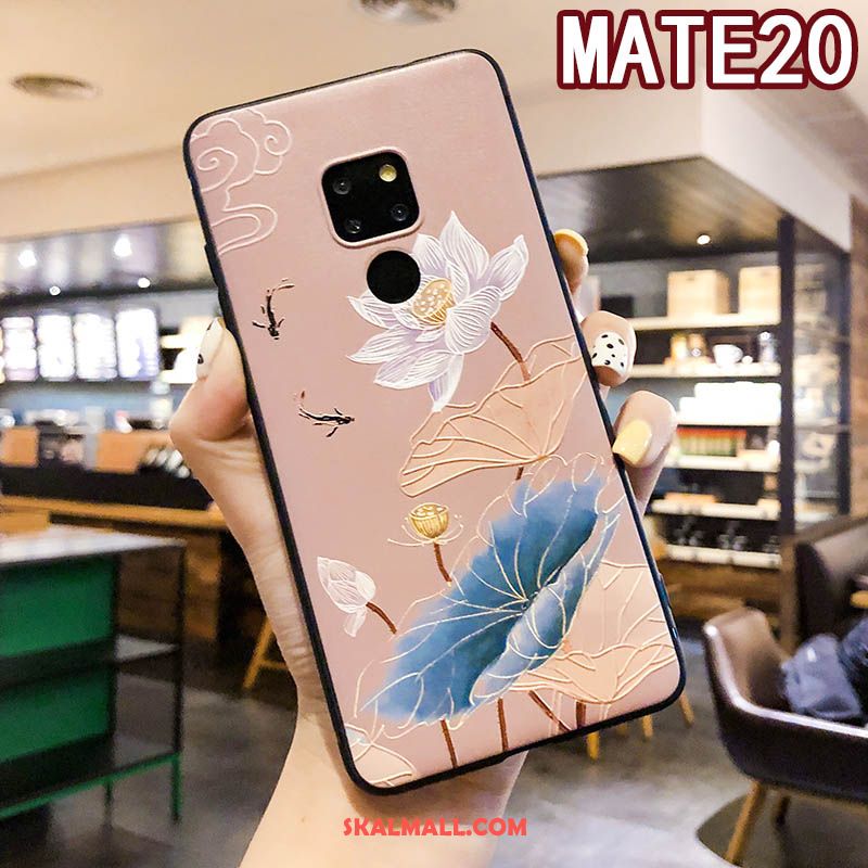 Huawei Mate 20 Skal Kinesisk Stil Ny Kreativa Lättnad Hängande Nacke Fodral På Rea