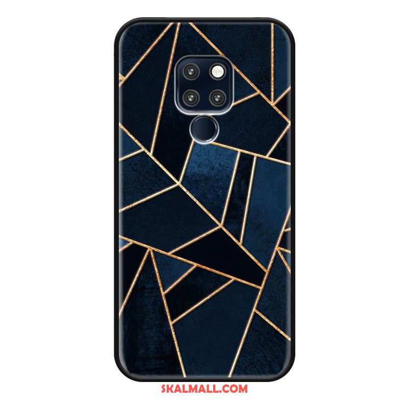 Huawei Mate 20 Skal Kreativa Färg Geometri Mode Tredimensionell På Nätet