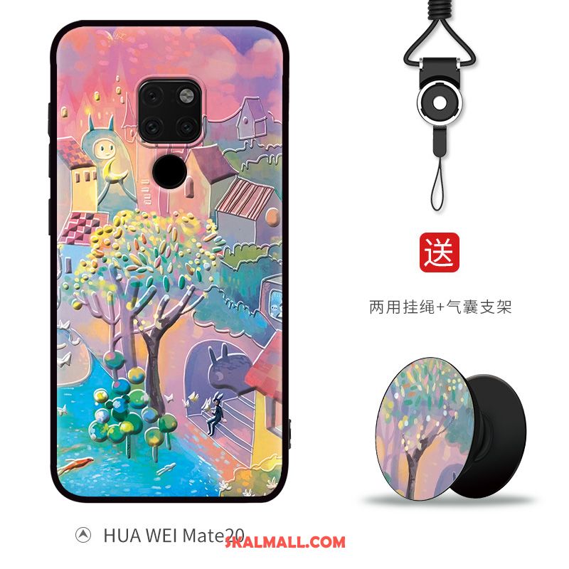 Huawei Mate 20 Skal Mobil Telefon Silikon Skydd Par Mjuk Rea