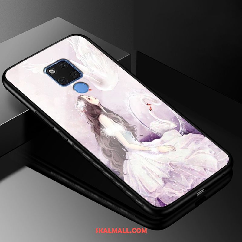 Huawei Mate 20 Skal Personlighet Mobil Telefon Tecknat Kreativa Glas Billig