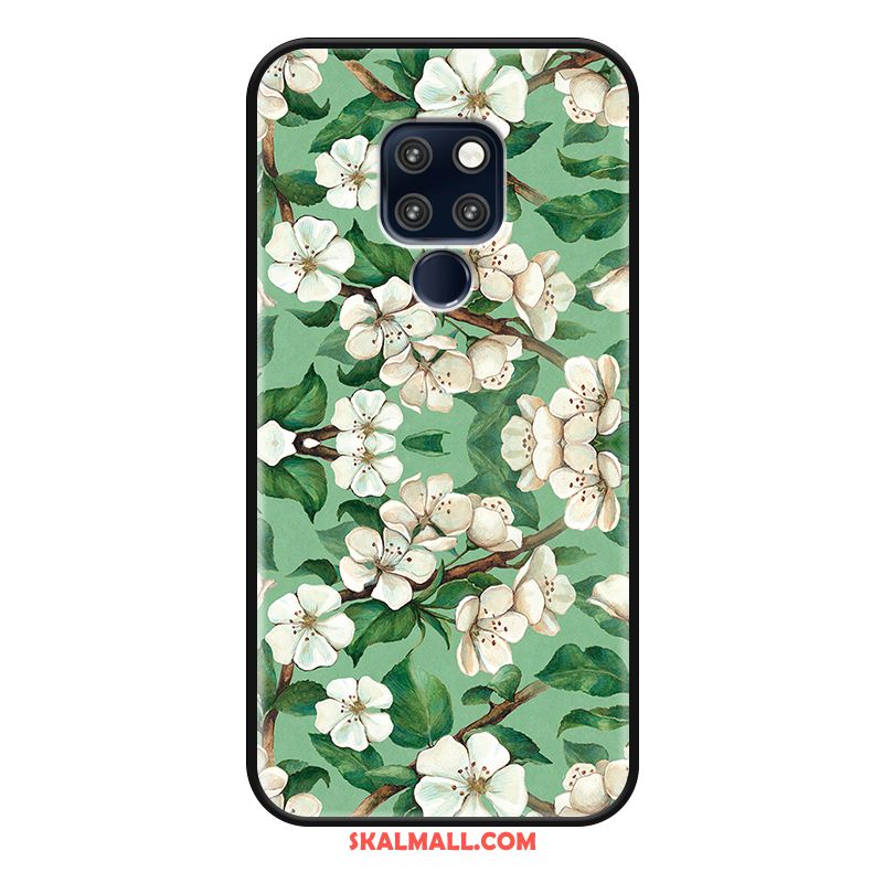 Huawei Mate 20 Skal Skydd Enkel Kyla Mobil Telefon Blommor Fodral Butik