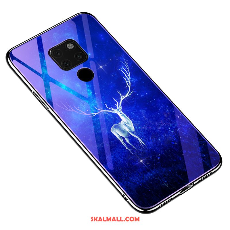 Huawei Mate 20 X Skal All Inclusive Bakre Omslag Fallskydd Mobil Telefon Härdat Glas Rea