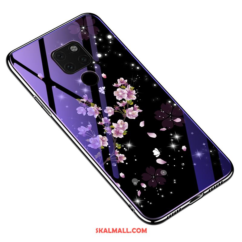 Huawei Mate 20 X Skal All Inclusive Bakre Omslag Fallskydd Mobil Telefon Härdat Glas Rea