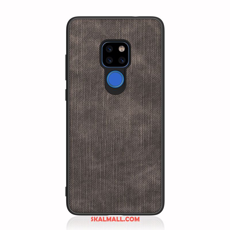 Huawei Mate 20 X Skal Denim Mönster All Inclusive Fallskydd Läderfodral Butik