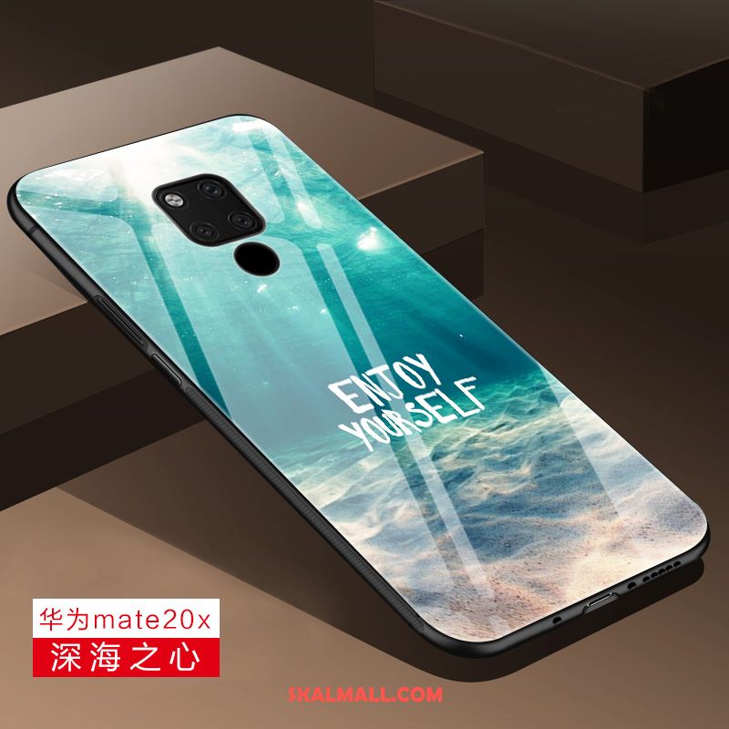 Huawei Mate 20 X Skal Mobil Telefon Grå Trend Hård Fallskydd Till Salu