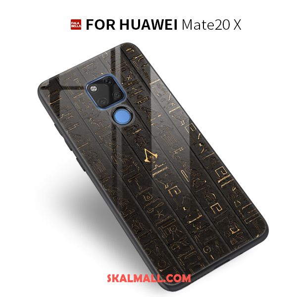 Huawei Mate 20 X Skal Trend Varumärke Hängsmycken Ny Glas Tillbehör Fodral Billiga