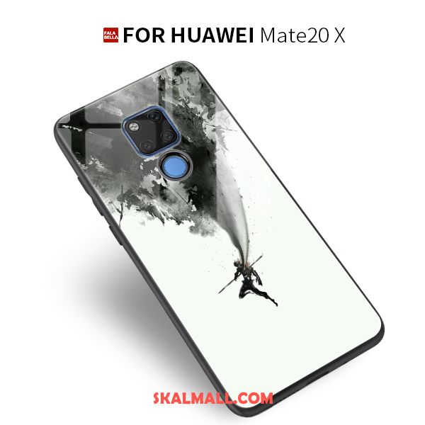 Huawei Mate 20 X Skal Trend Varumärke Hängsmycken Ny Glas Tillbehör Fodral Billiga