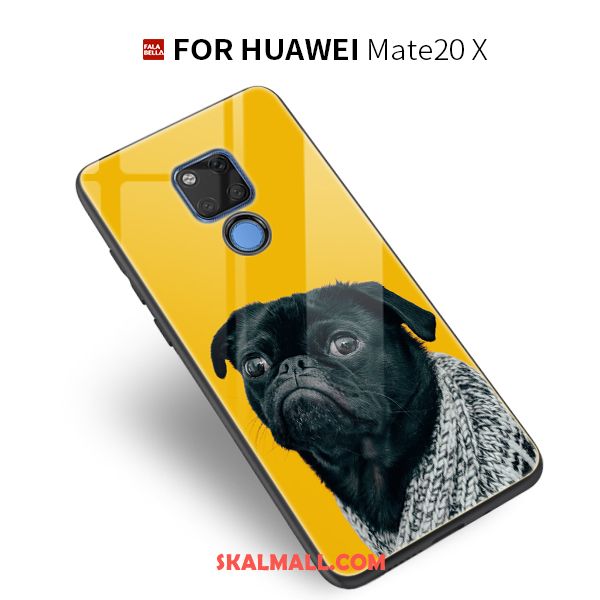 Huawei Mate 20 X Skal Trend Varumärke Hängsmycken Ny Glas Tillbehör Fodral Billiga