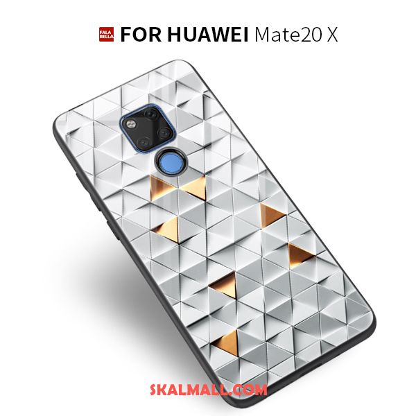 Huawei Mate 20 X Skal Trend Varumärke Hängsmycken Ny Glas Tillbehör Fodral Billiga