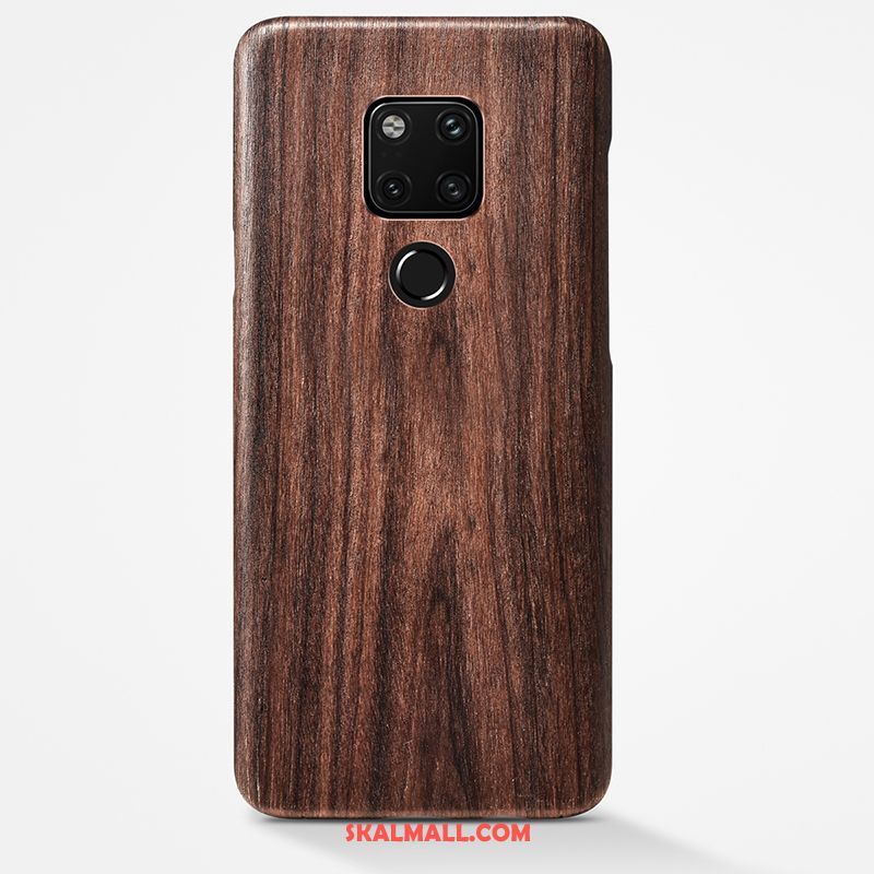 Huawei Mate 20 X Skal Trä Mobil Telefon Ny Wood Nubuck Fodral Billigt