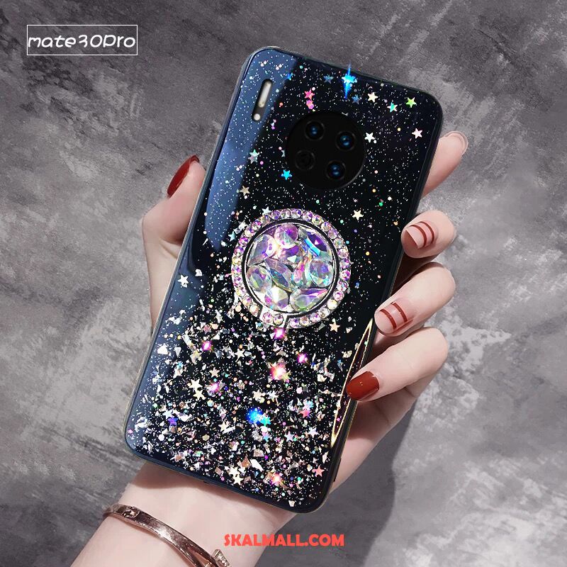 Huawei Mate 30 Pro Skal All Inclusive Pulver Svart Skydd Velour Billig