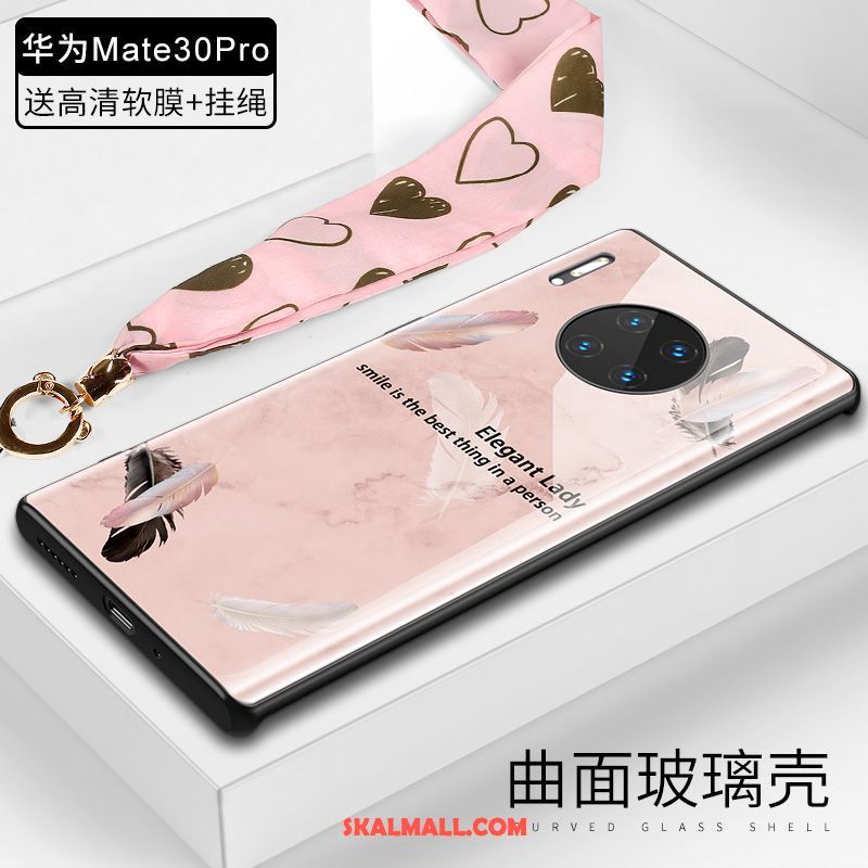 Huawei Mate 30 Pro Skal Högt Utbud Rosa All Inclusive Ny Fjäder Köpa