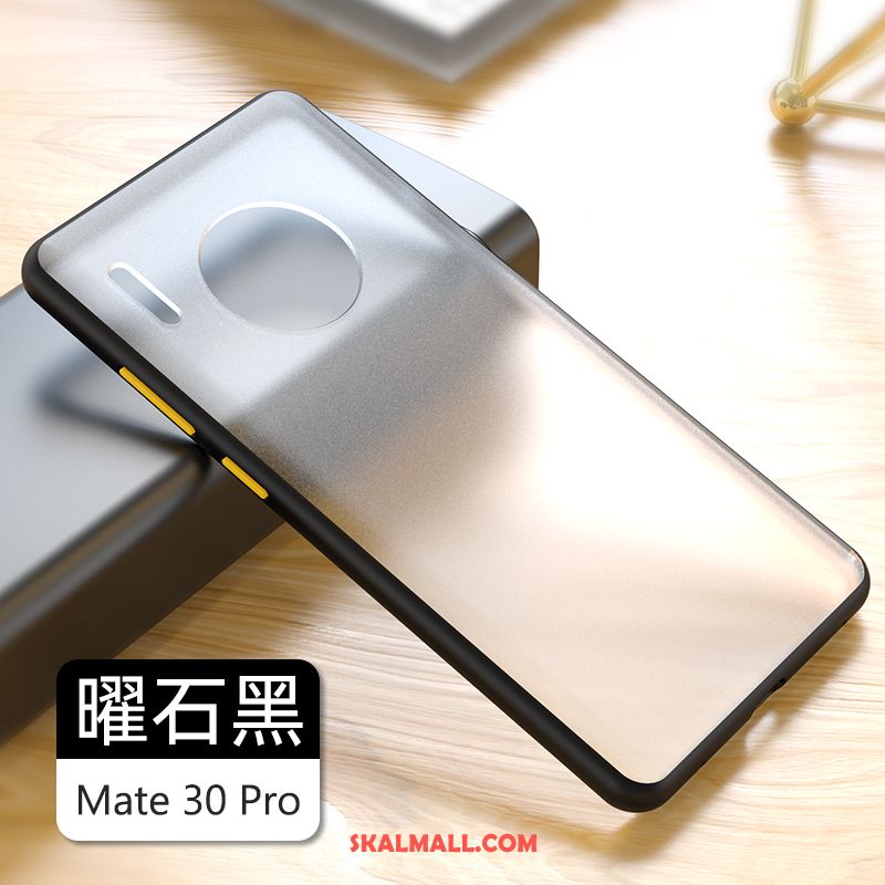 Huawei Mate 30 Pro Skal Kreativa Silikon Anpassa Blå Nubuck På Nätet